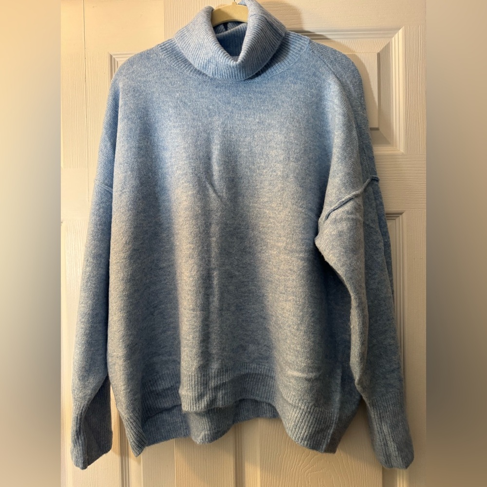 Vince Camuto Soft Blue Knit Sweater